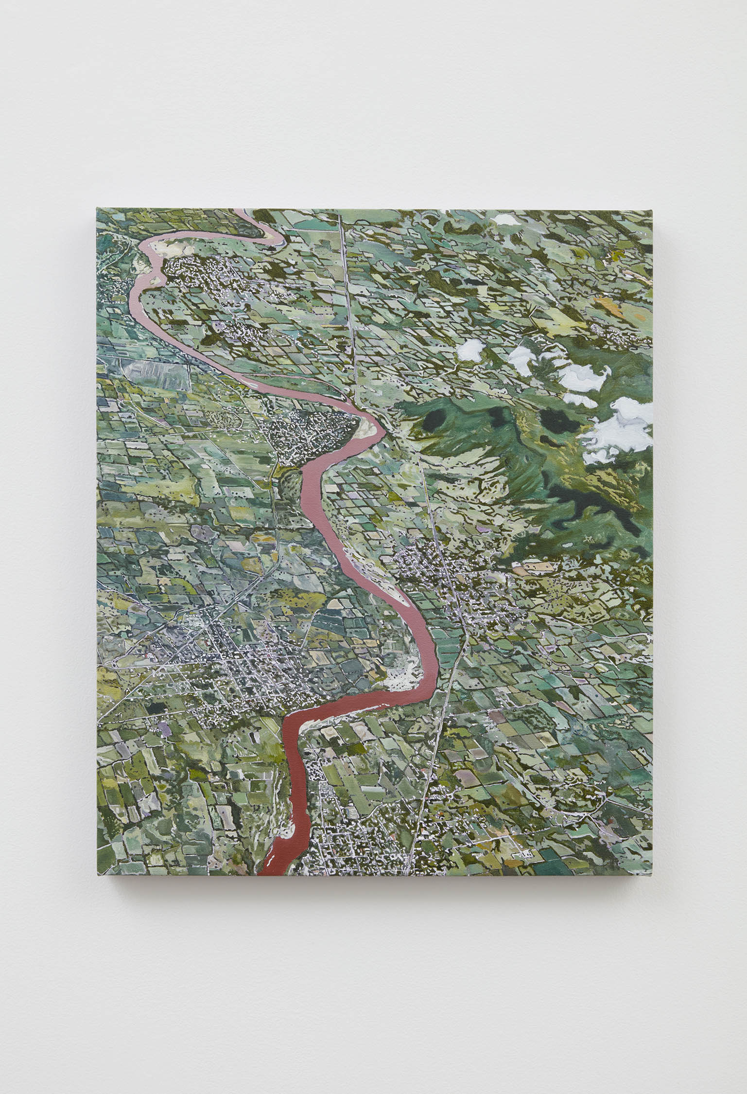 Chiki, <i>Silent Spring</i>, 2025. Oil and egg tempera on linen, 23 5/8 x 19 3/4 in (60 x 50 cm)